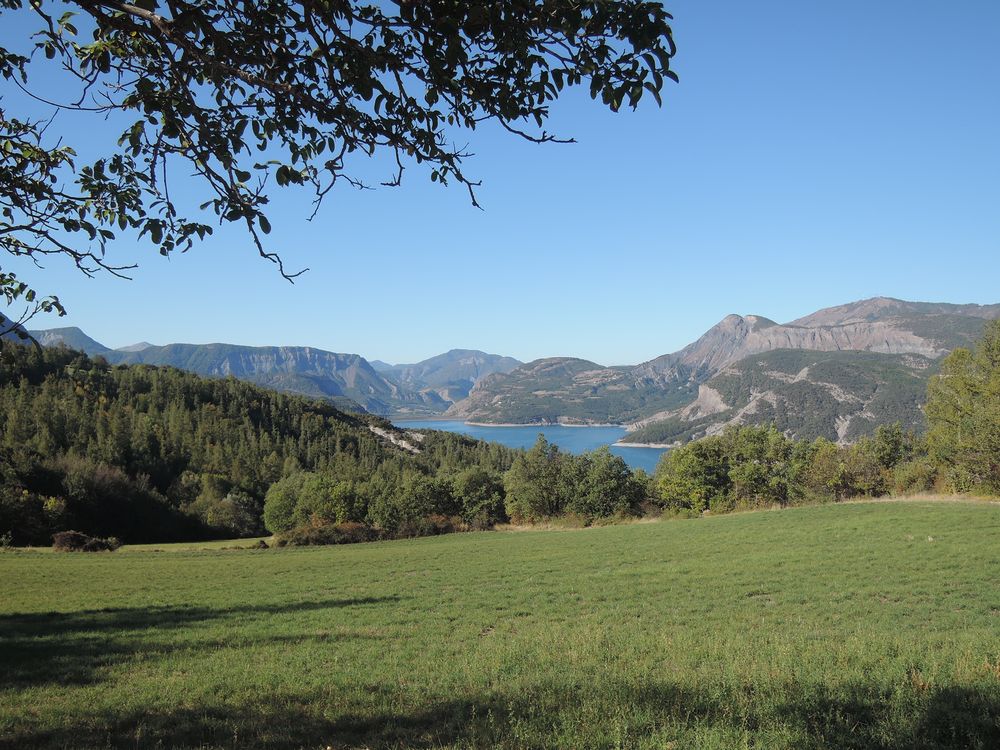 Autre point de vue sur le lac de Serre-Ponçon