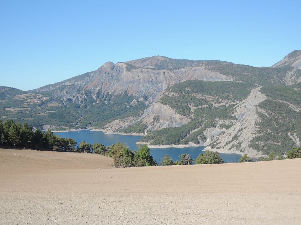 Autre point de vue sur le lac de Serre-Ponçon