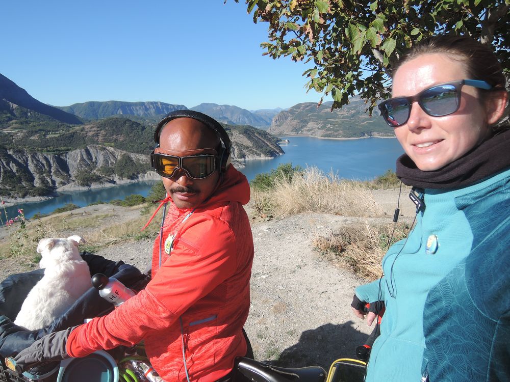 Autre point de vue sur le lac de Serre-Ponçon
