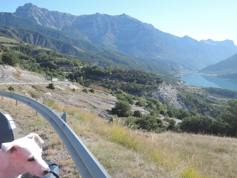 Autre point de vue sur le lac de Serre-Ponçon