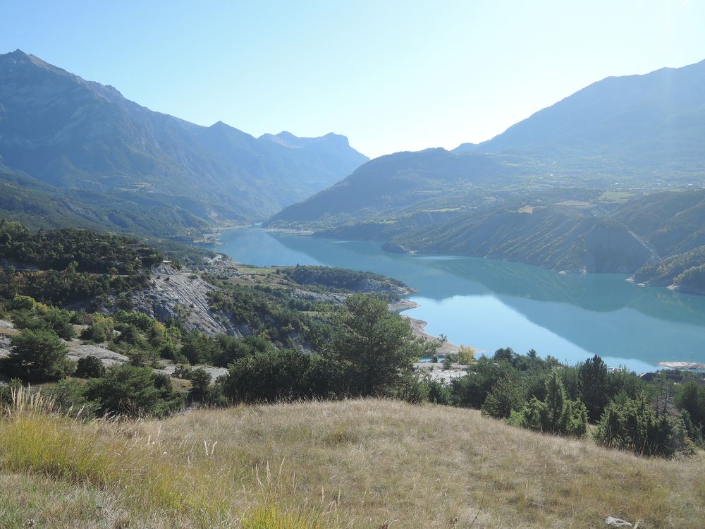 Autre point de vue sur le lac de Serre-Ponçon