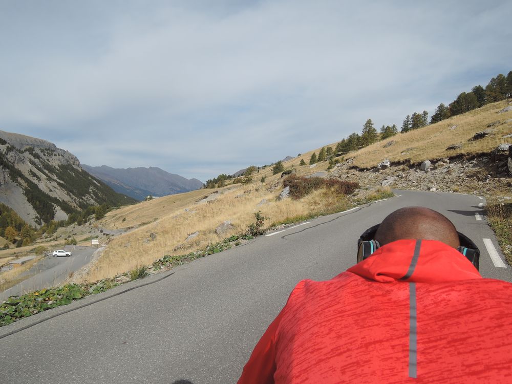 Sur la route du Col de la Bonette
