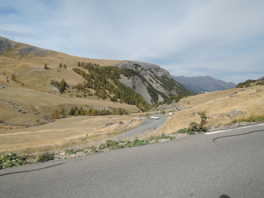 Sur la route du Col de la Bonette