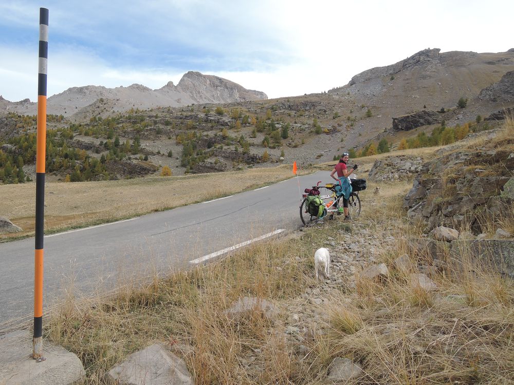 Sur la route du Col de la Bonette