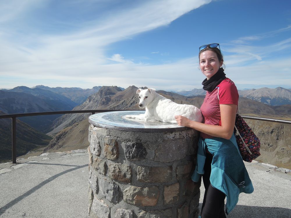 Le belvédère du Col de la Bonette, après une dernière montée à pied cette fois