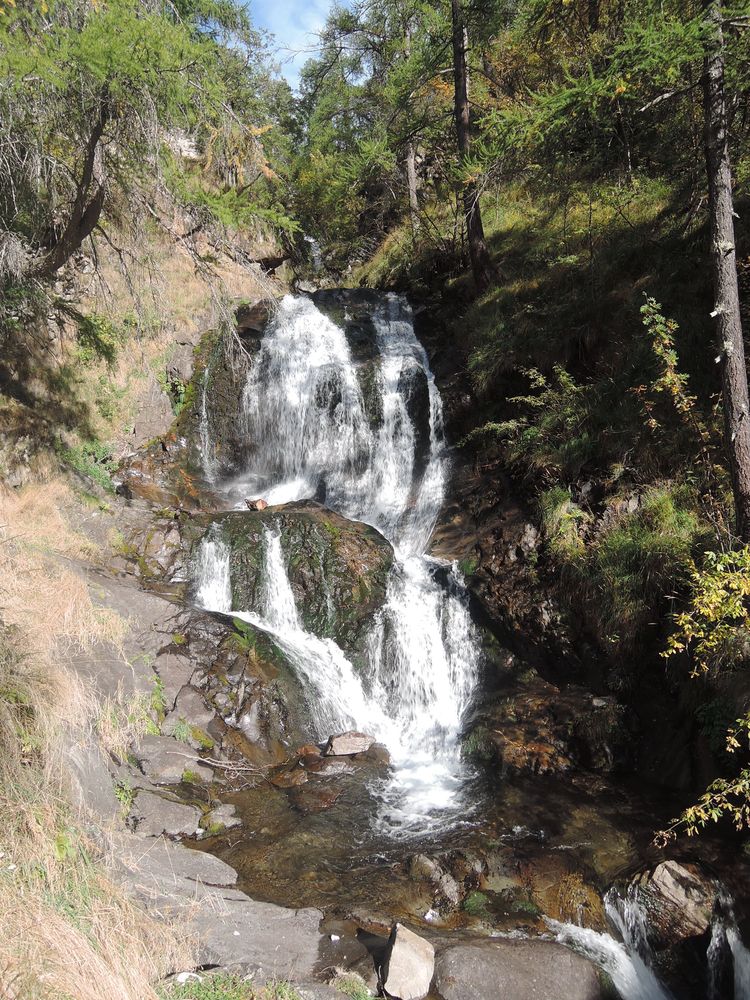 Descente du Col de la Bonette