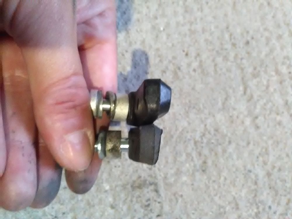 Changement des patins de freins après 1789km...