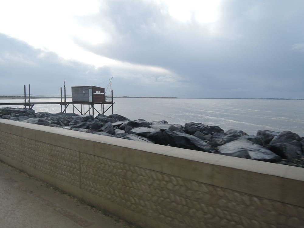 Arrivée au bord de l'Océan Atlantique