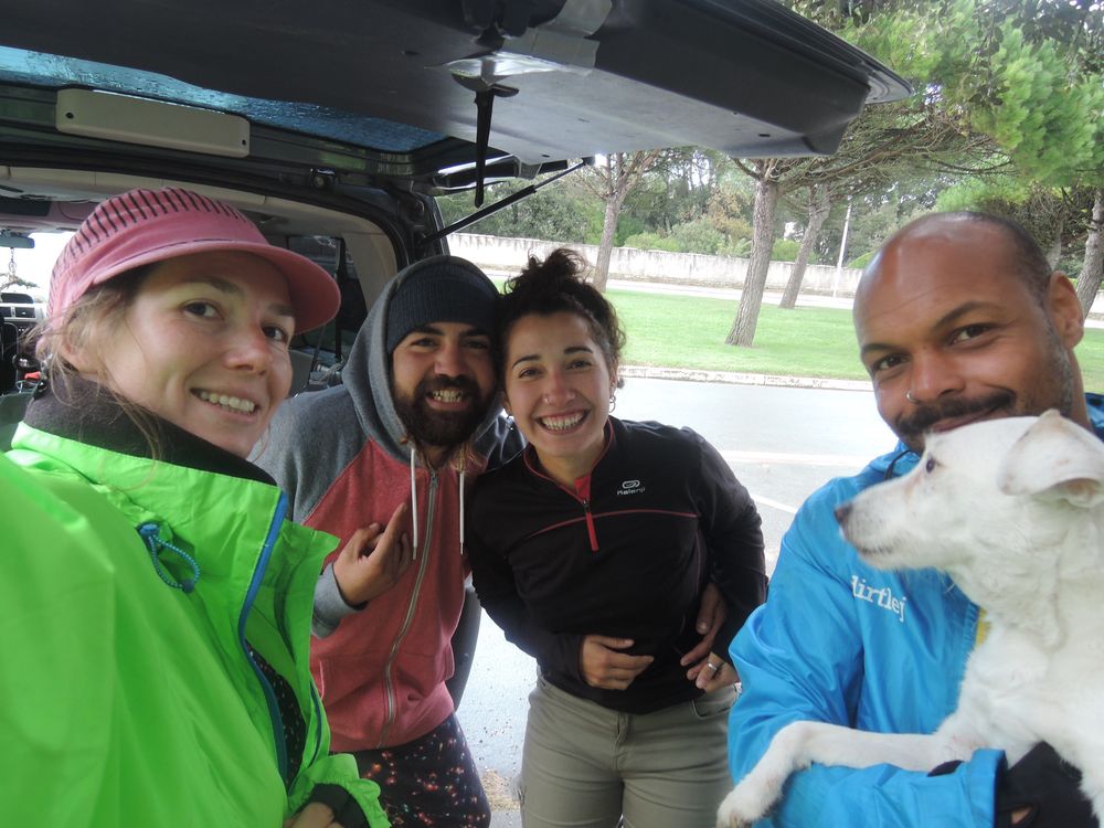 Rencontre autour d'un café/toast/oeuf sur le plat avec Nacho et Natalia