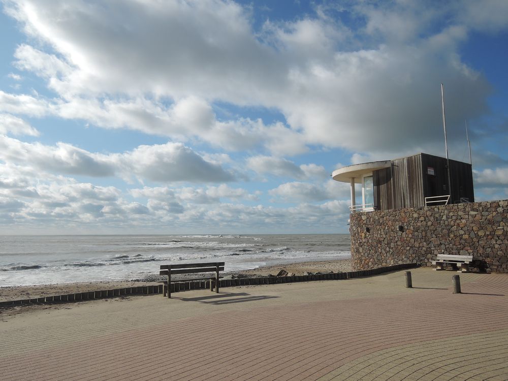 La Vendée à vélo, sortie des Sables d'Olonne vers le Nord