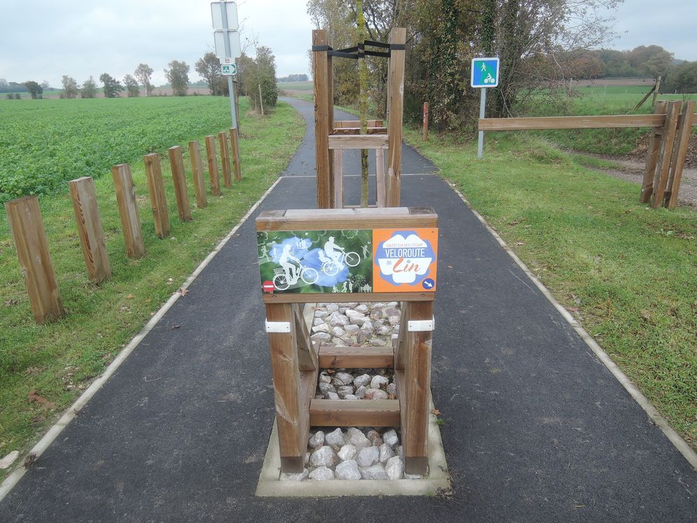 La Véloroute du Lin entre Fécamp et Dieppe