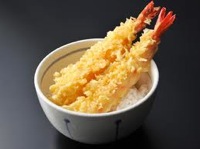 grosses crevettes frites