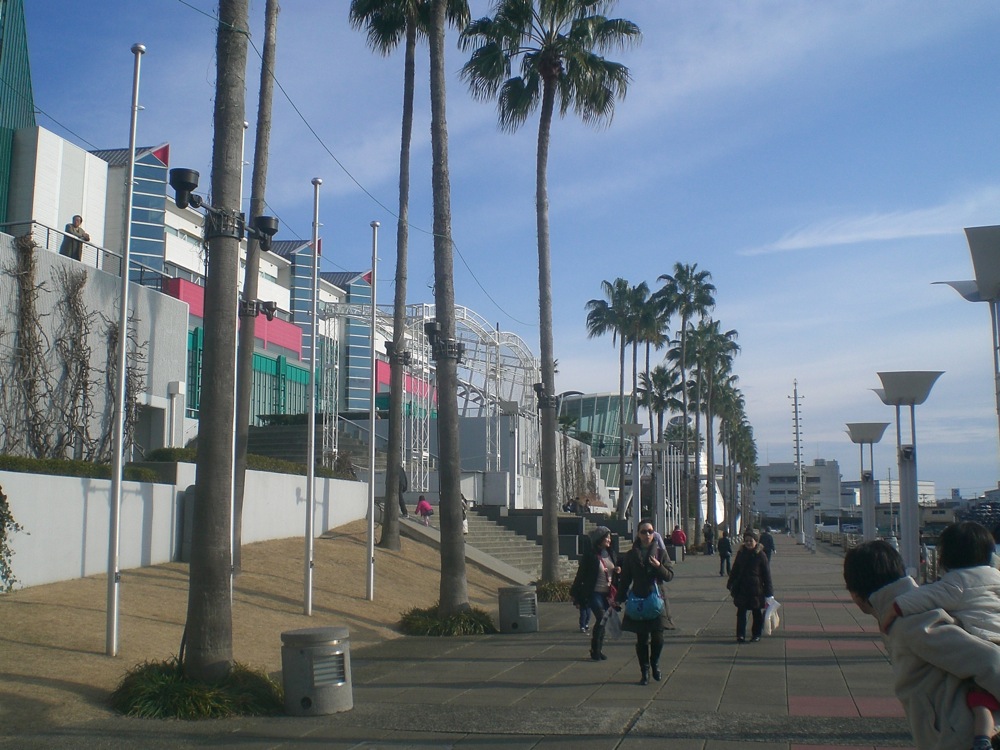 Promenade le long du port