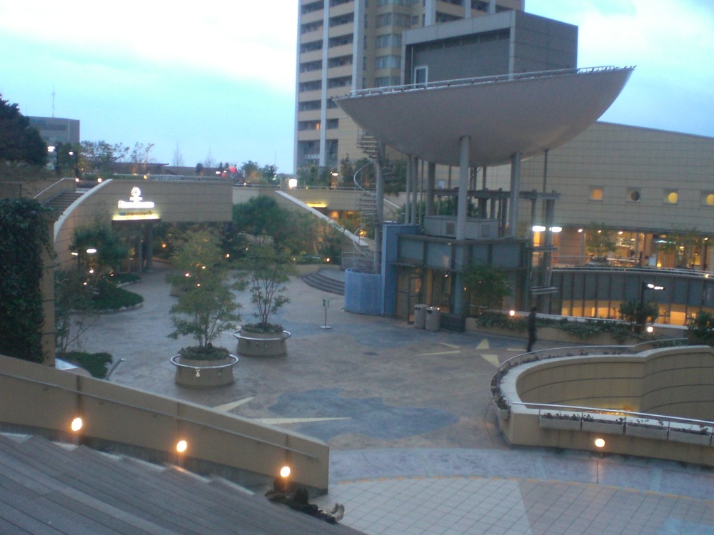 Les terrasses à étages de Nanba Parks