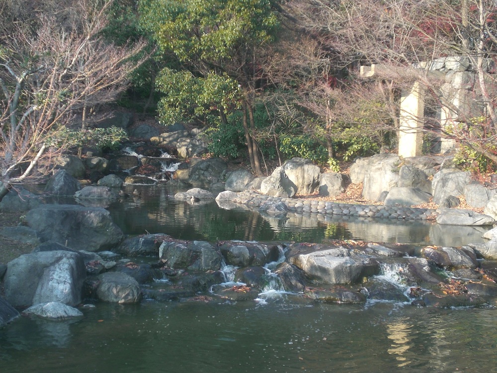 Jardin japonais: un petit coin paisible