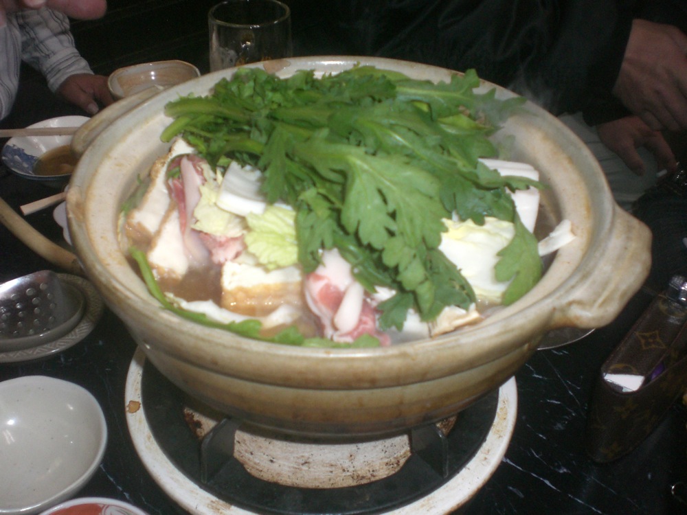 Le NABE cuisiné par Mama Donguri - 1ère tournée!
