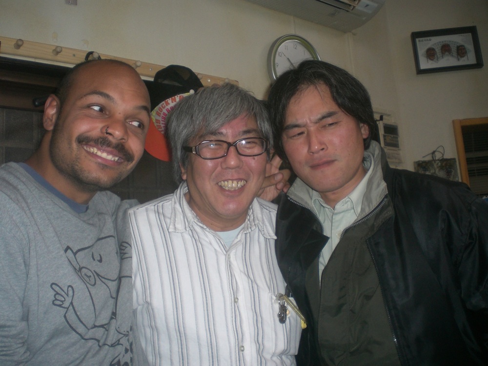 Soirée NABE au Donguri: François, Hiroshi et Keiko