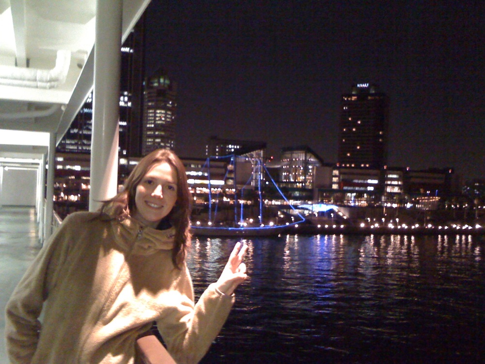 Nuit sur le ferry: le trajet durera 12h...