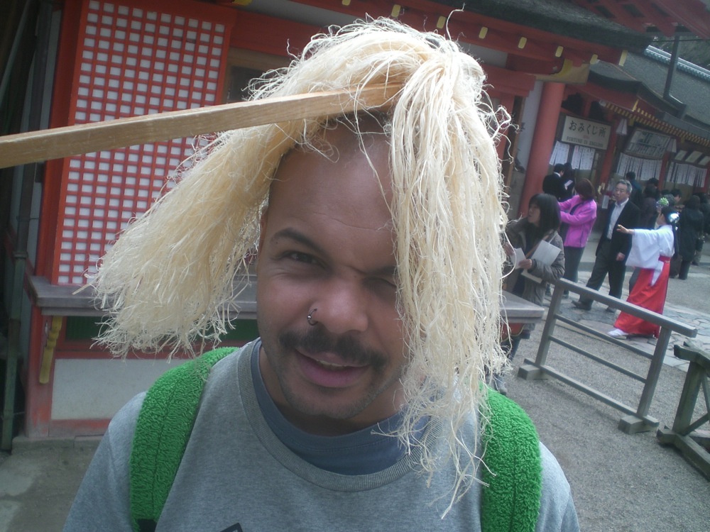 Cet instrument bizarre sert à se purifier de ses péchés: je me suis occupée personnellement de ceux de François, juste au cas où!