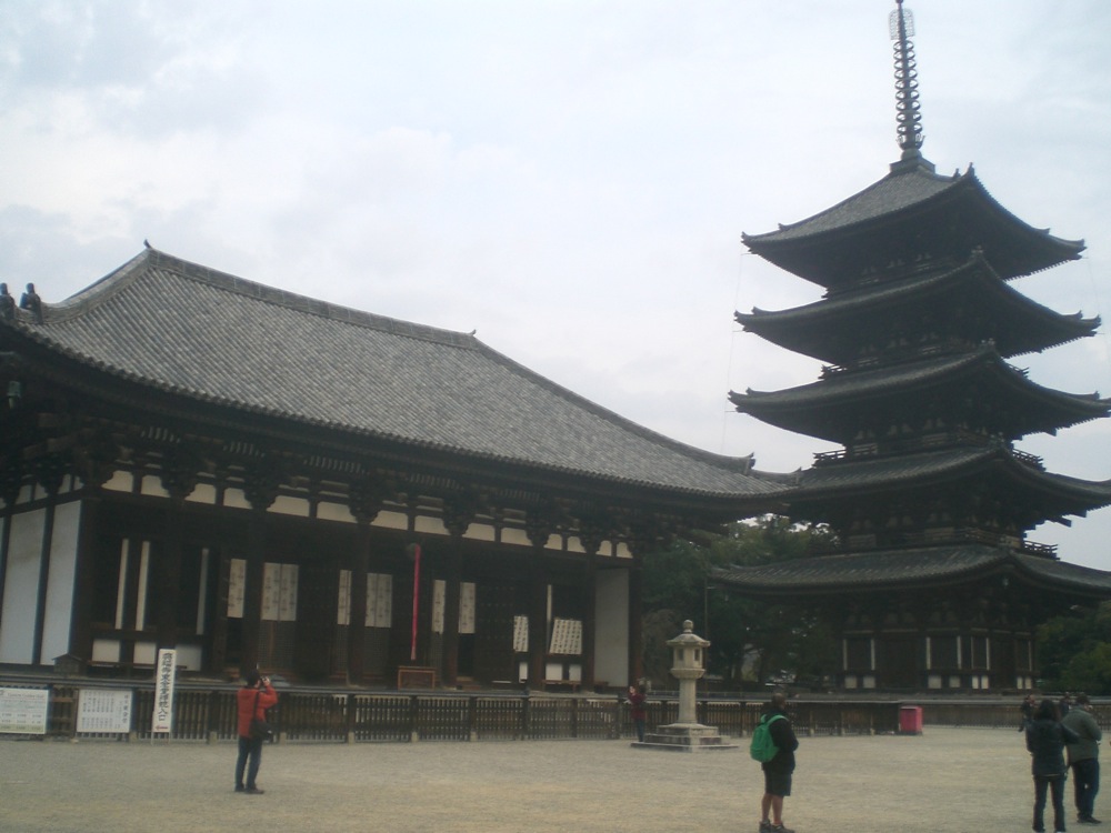 La grande pagode de Kofukuji: la deuxième plus haute du Japon