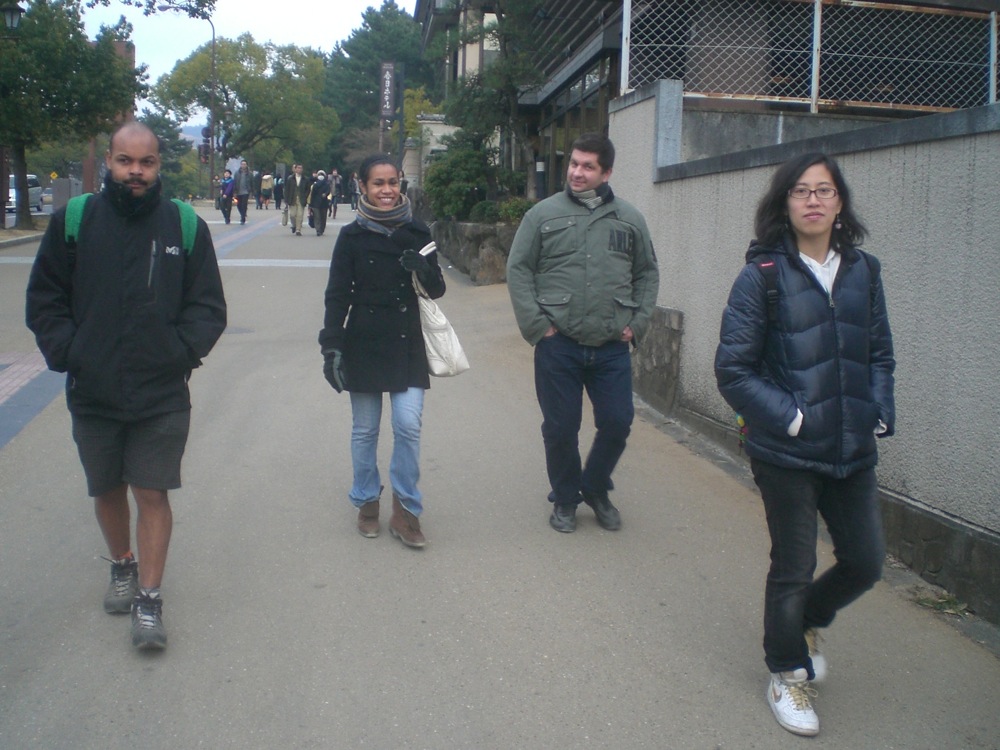 François, Valéria, Massimo et Winsome