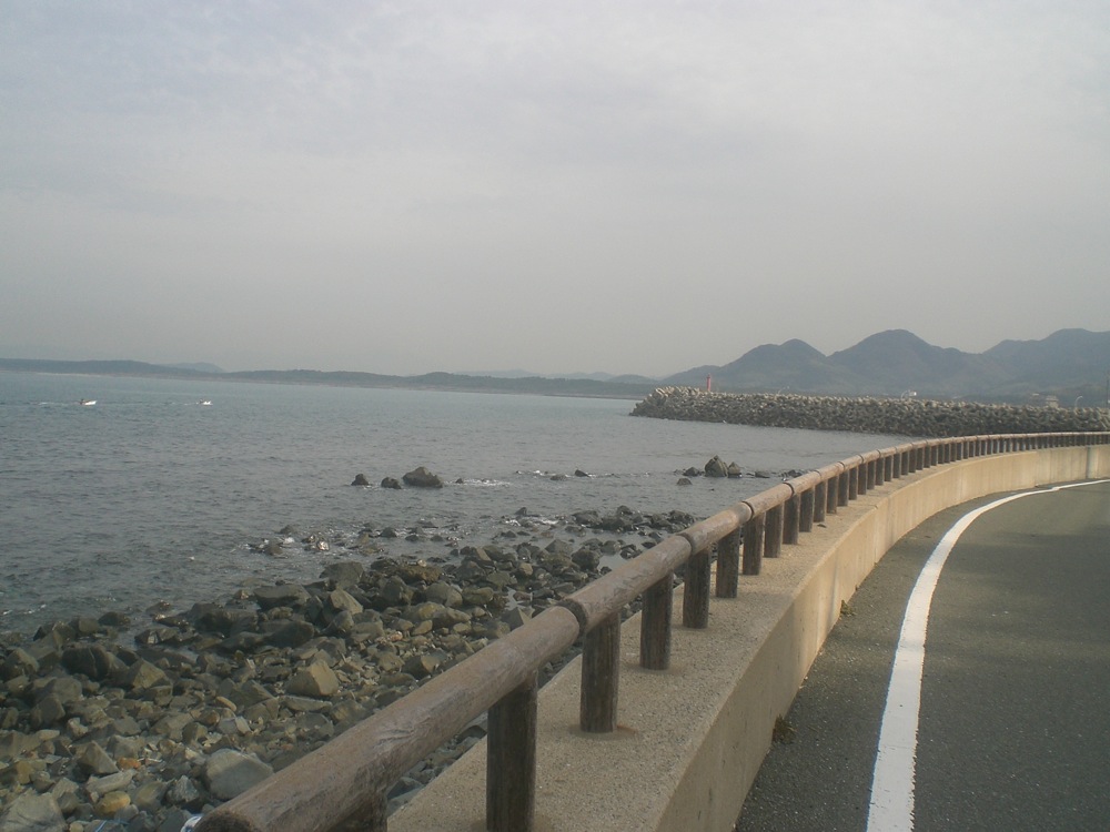 Nous voici enfin en bord de mer!