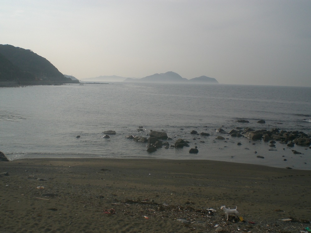 Malheureusement on s'aperçoit vite que les bords de mer sont très sales... Pleins de déchets sur la plage et dans les rivières...