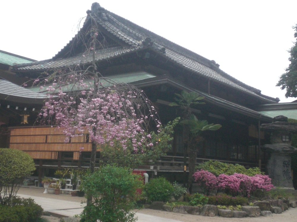 Que c'est joli cette petite entrée toute fleurie...