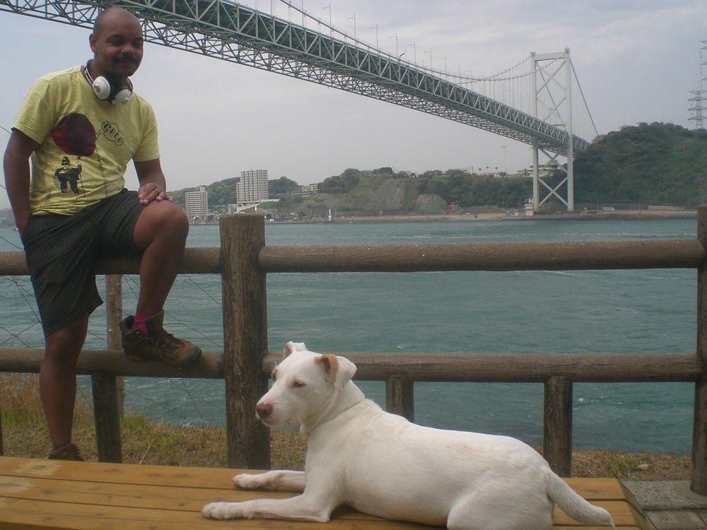 Petite pause photos avant de prendre le tunnel