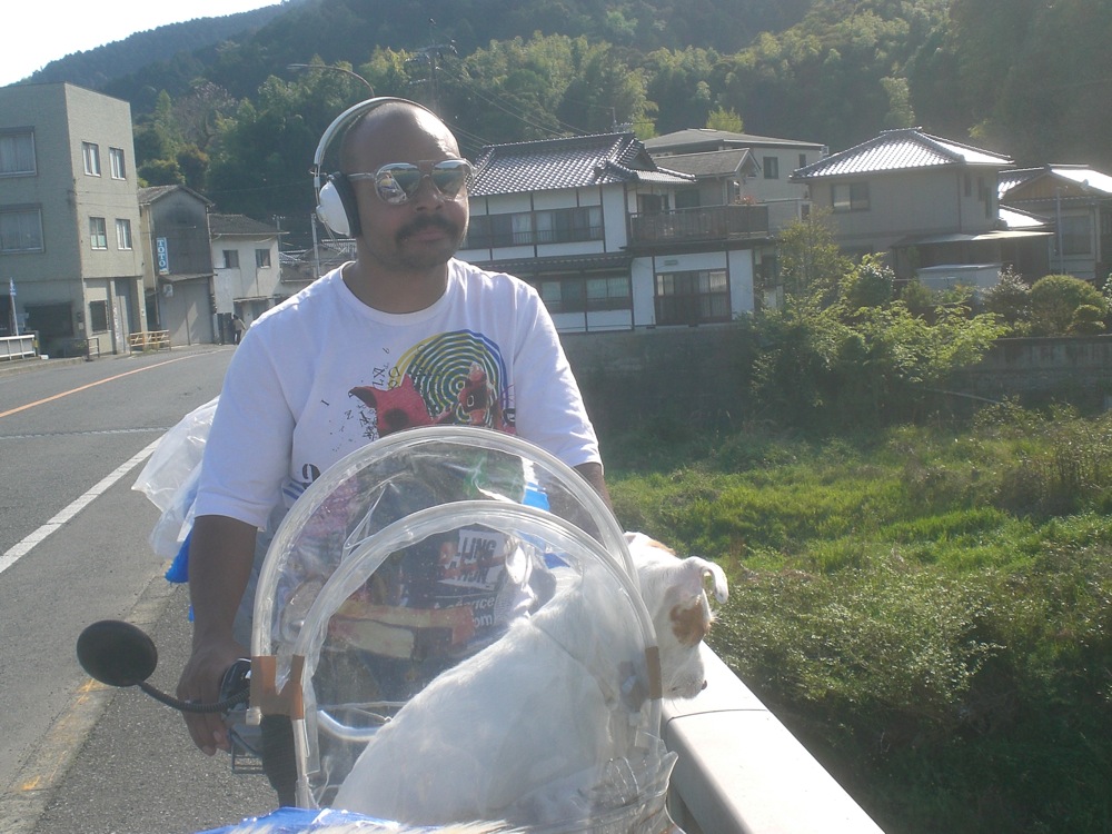 Arrivée au pont d'Iwakuni