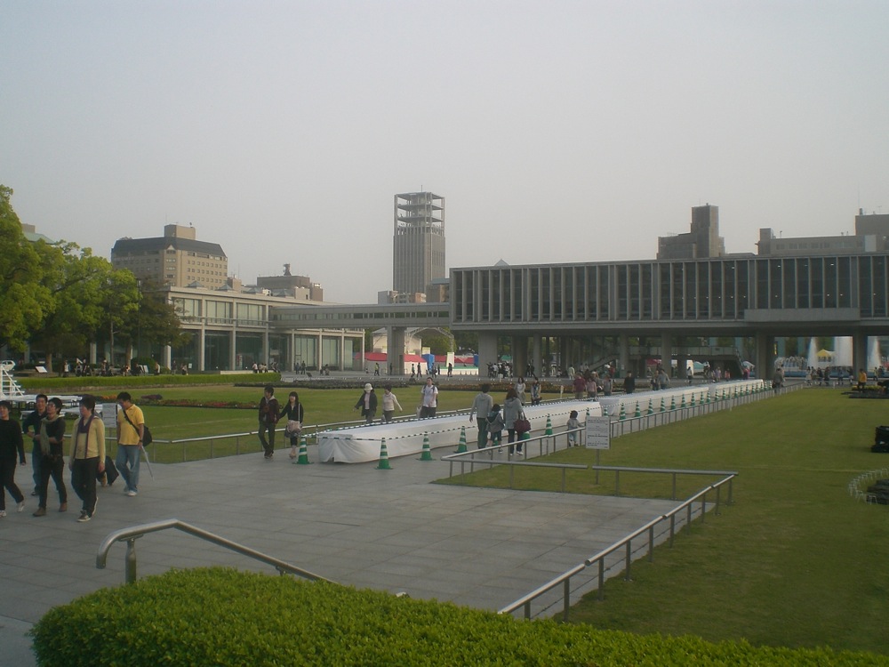 Le musée du mémorial de la paix dont la visite est très émouvante