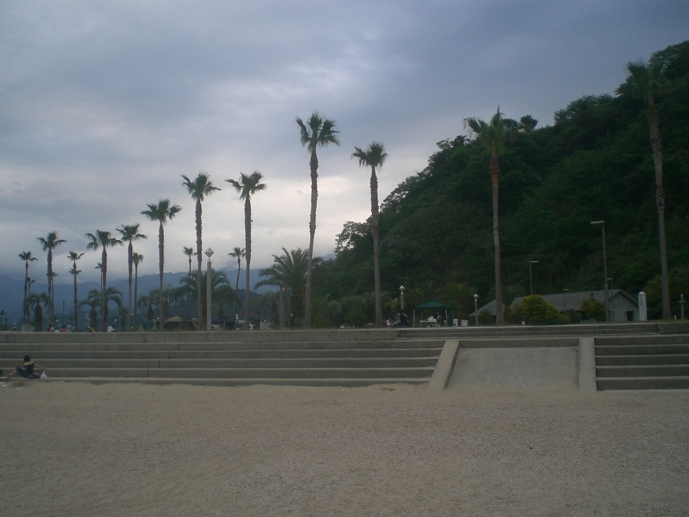 Notre tente est quelque part par ici, dans ce camping