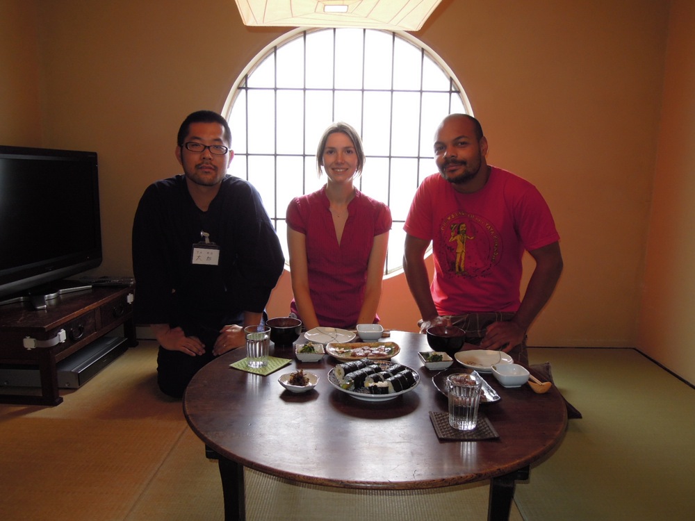 Photo souvenir avec notre Chef!