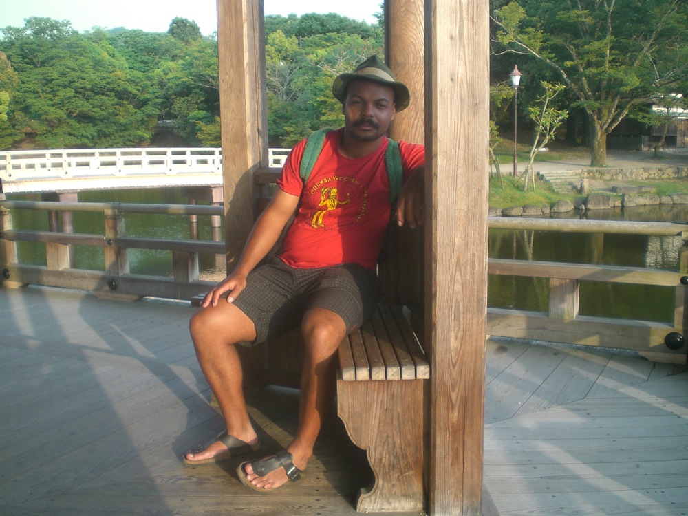 Petite pause dans le chalet sur l'eau