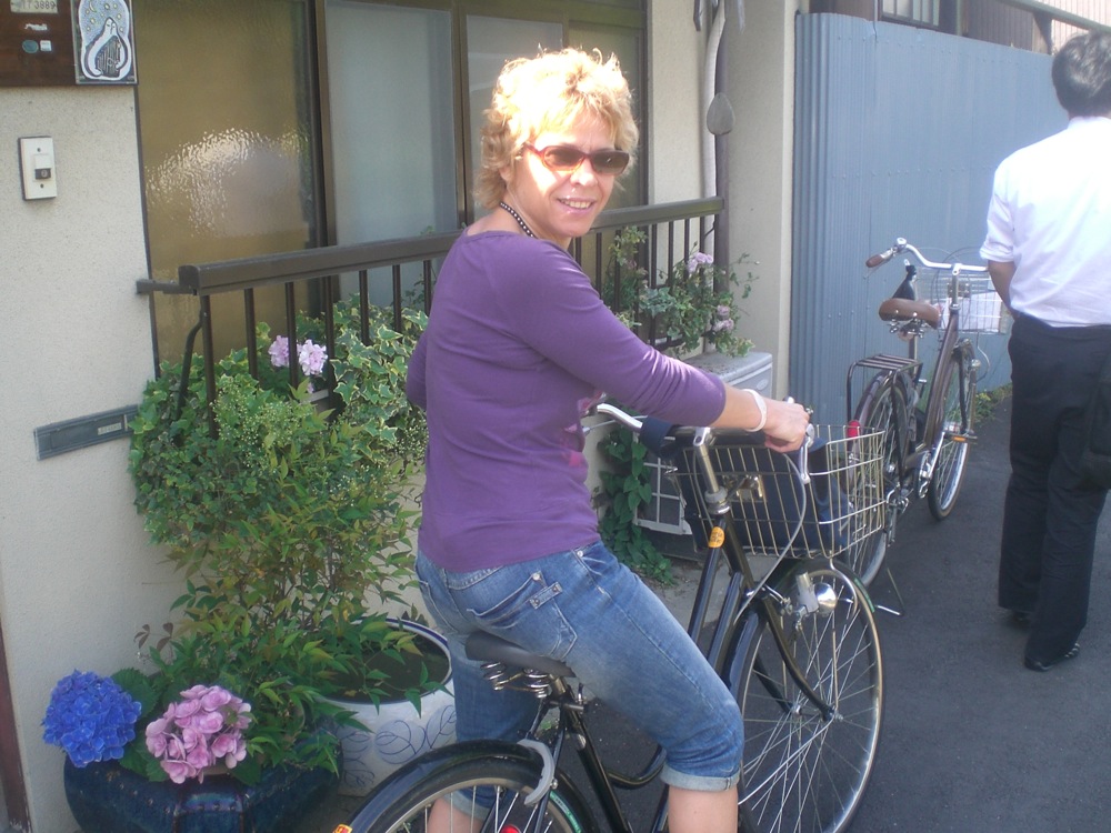 Une cyclotouriste de plus: Maryse!