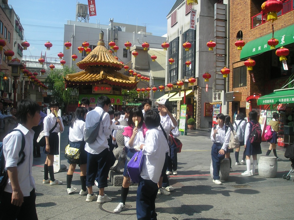 La place centrale de Chinatown