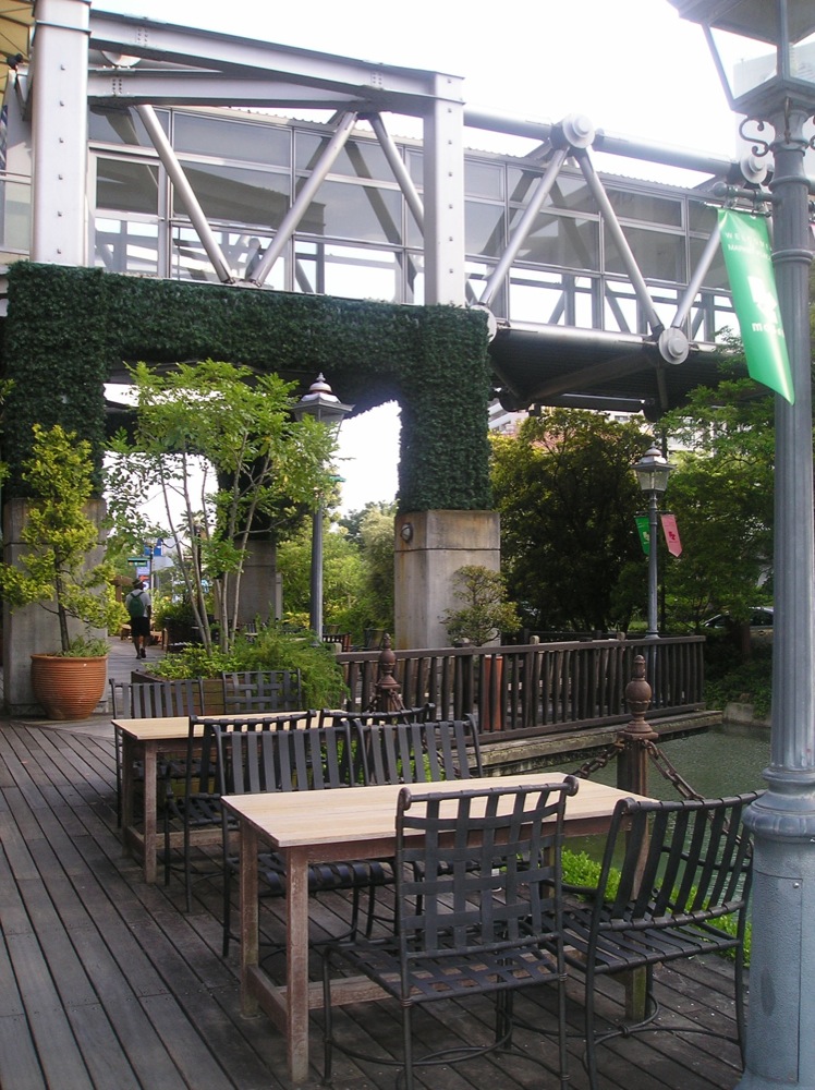 Terrasse sympathique à Harborland