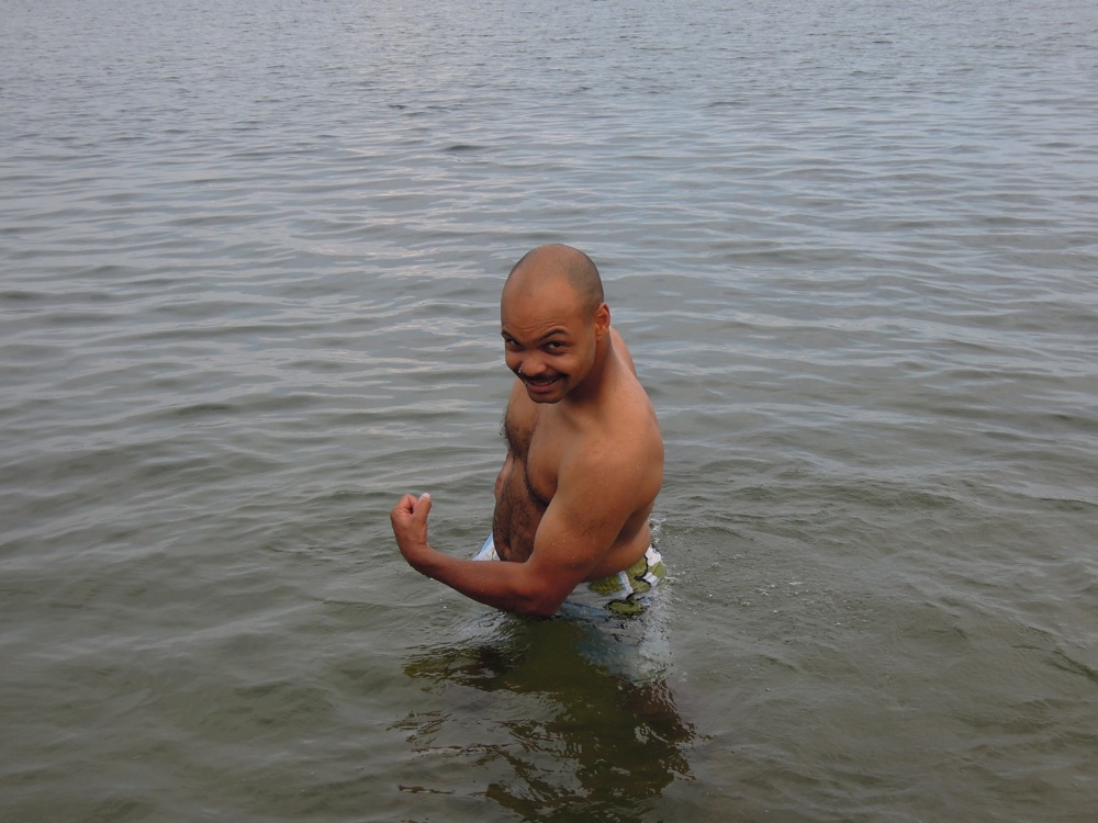 Petite pause...photo au lac Biwa!