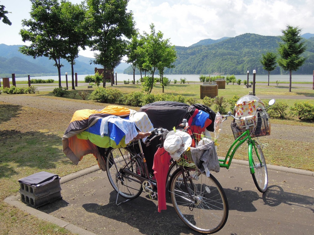 Nos vélos transformés en séchoir!