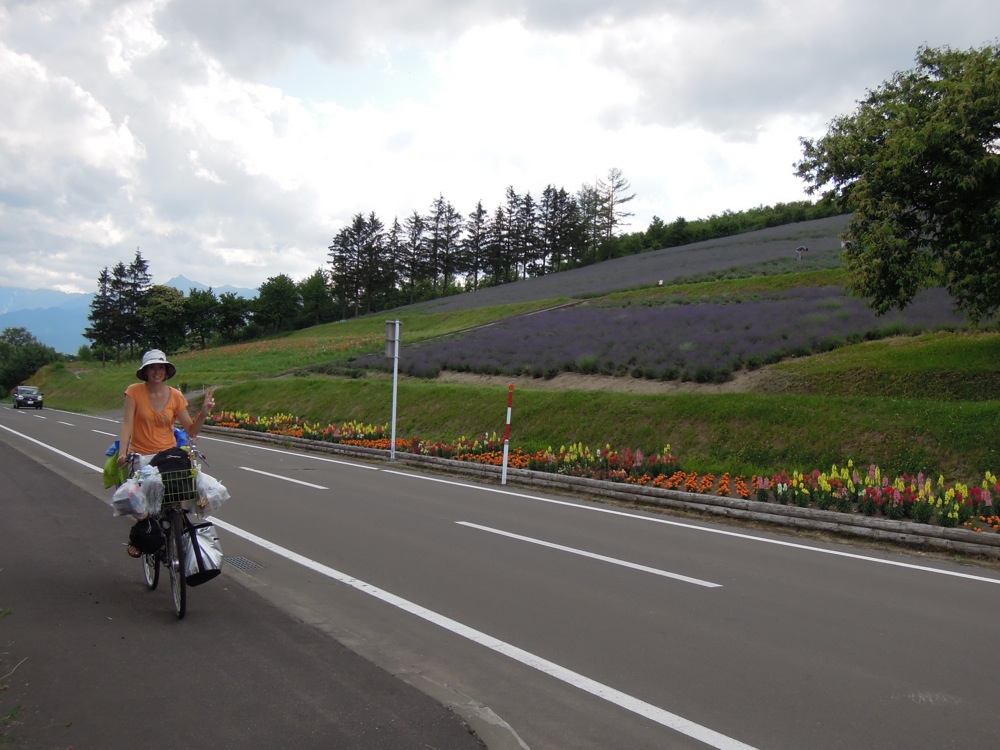 Tout petit détour pour voir une ferme de lavande... mais qu'est ce que ça monte!