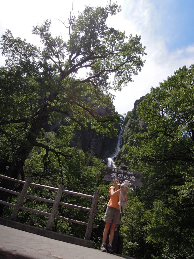 Cascades de Ryusei et Ginga proches de Sounkyo