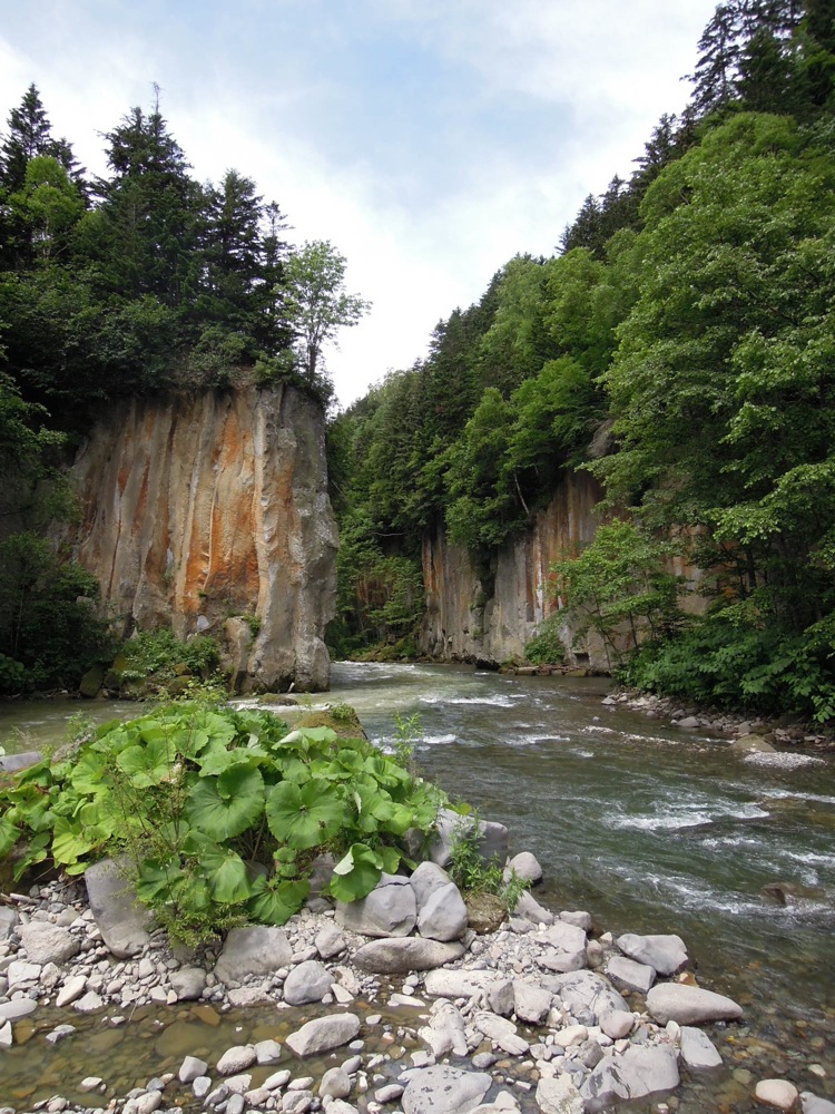 Gorges de Obako, proches de Sounkyo
