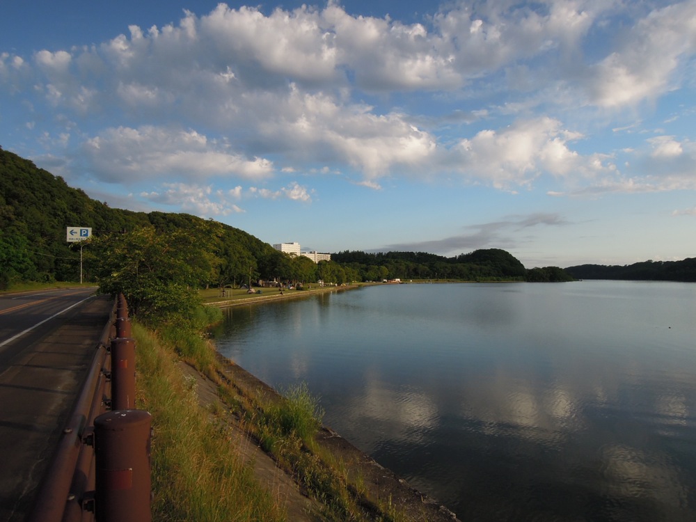 Camping avant Abashiri