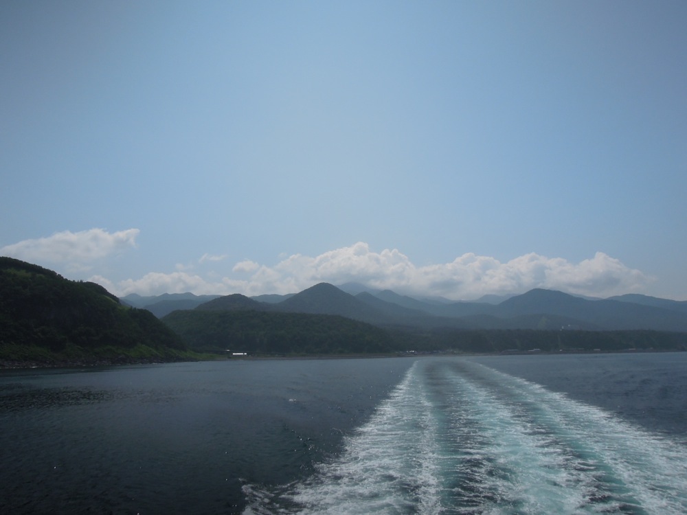 En bateau autour de la péninsule de Shiretoko