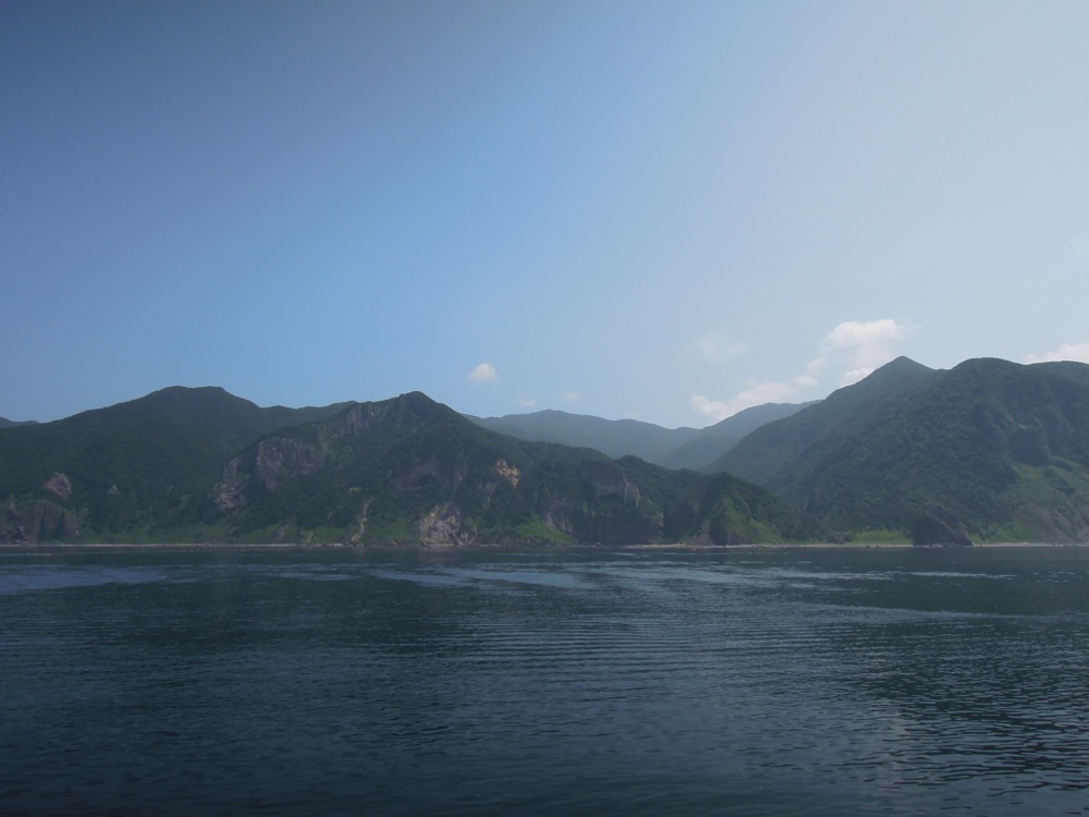 En bateau autour de la péninsule de Shiretoko