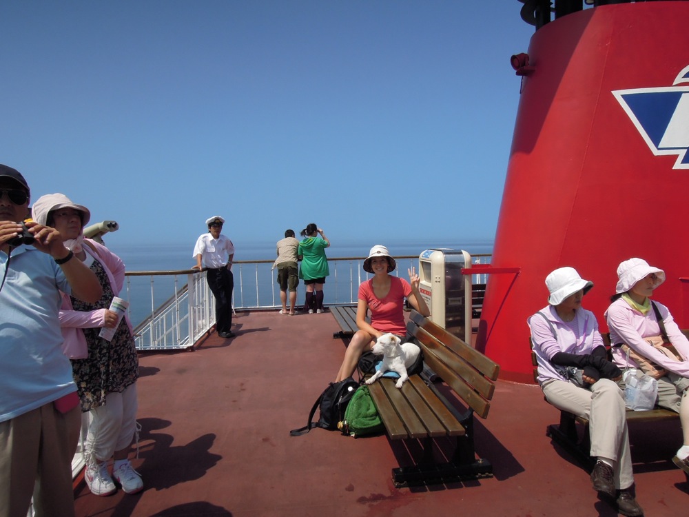 En bateau autour de la péninsule de Shiretoko