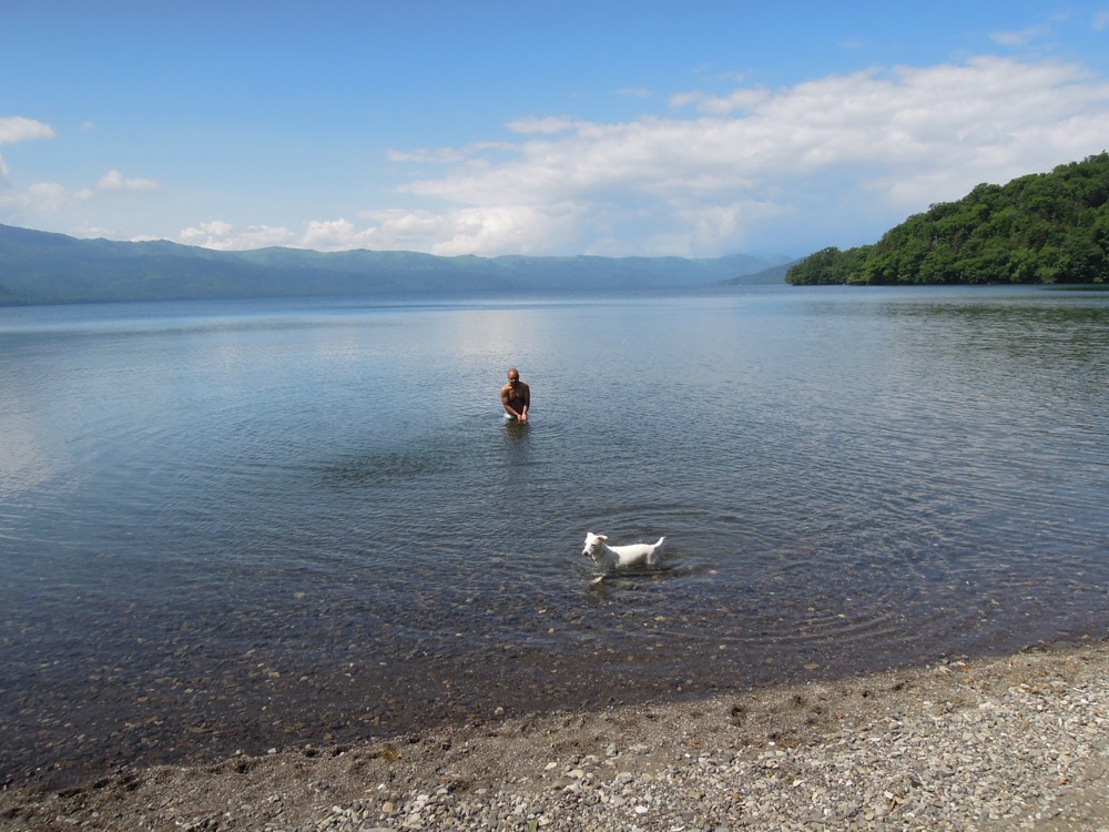 Péninsule de Wakoto et lac Kussharo: c'est l'heure de la baignade!