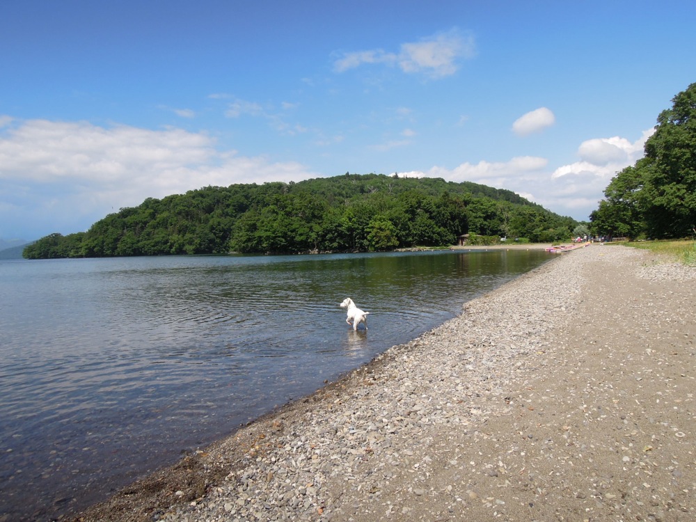 Péninsule de Wakoto et lac Kussharo: Carlo prend une de ses poses favorites