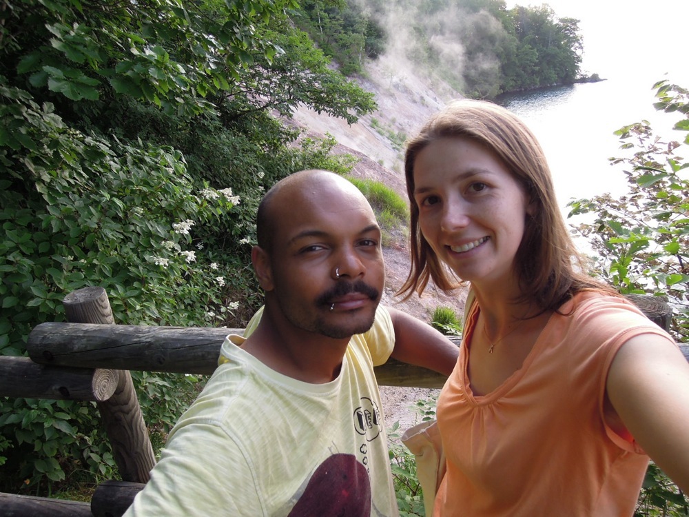 Péninsule de Wakoto et lac Kussharo: auto-photo... prise 1!