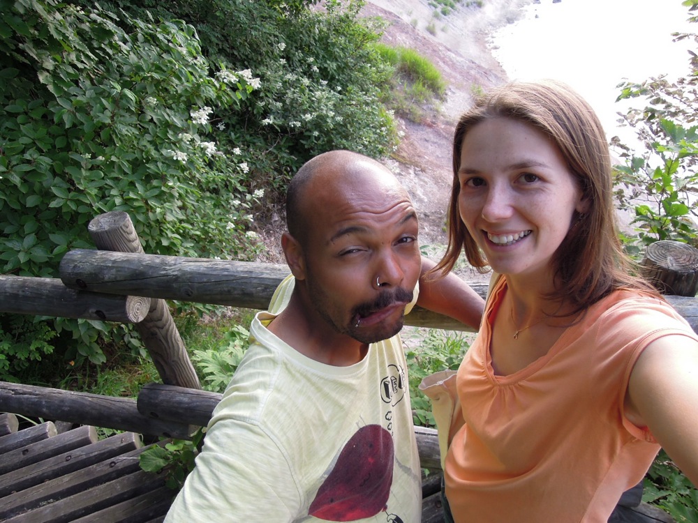 Péninsule de Wakoto et lac Kussharo: auto-photo... prise 3!